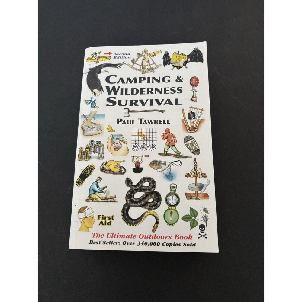 Camping & Wilderness Survival Guide, 2nd: The Ultimate Outdoors Book 1080 pages